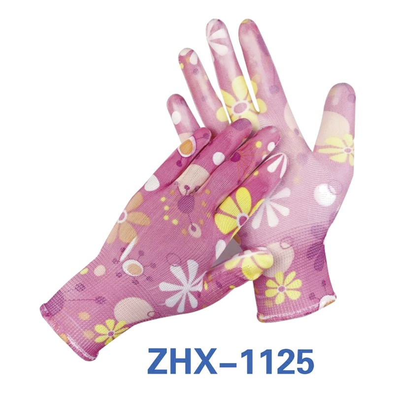 Garden Gloves — Printed Nitrile
